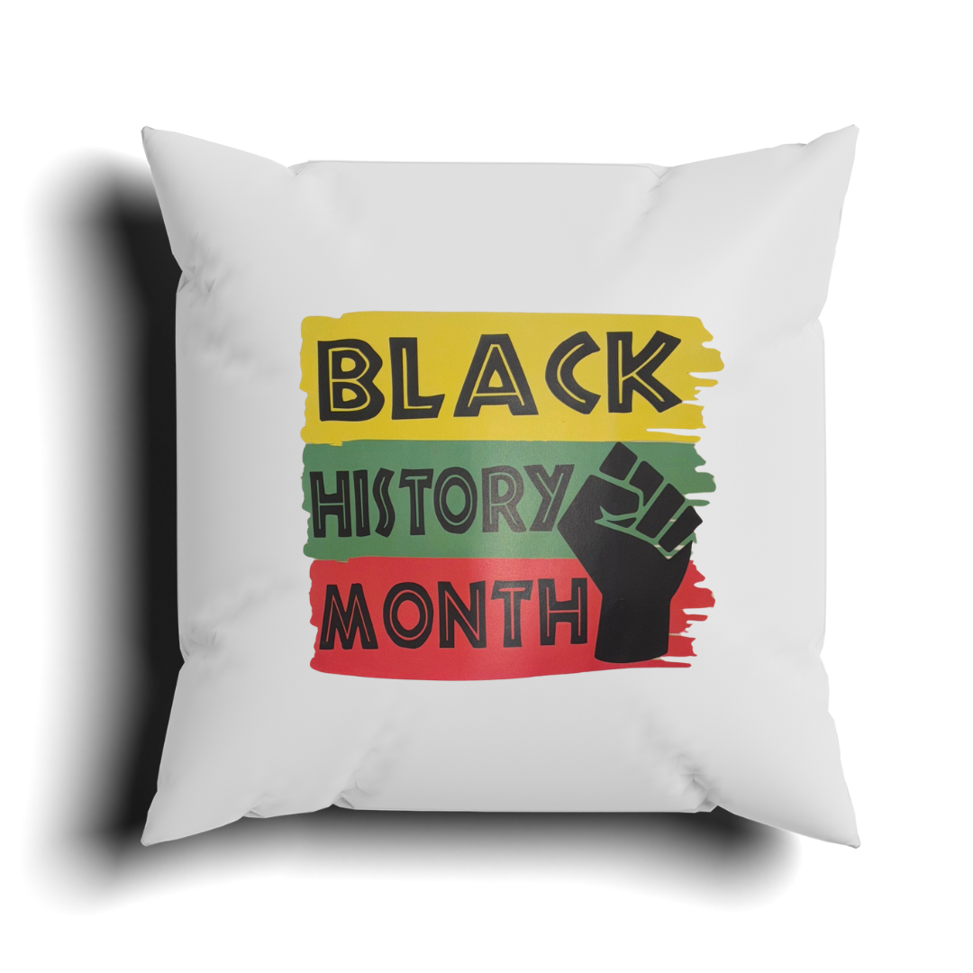 Black History Month Pillow