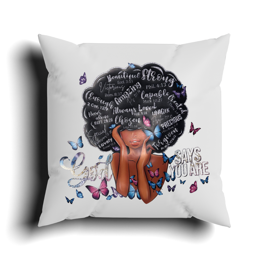 God Says You Are Pillow