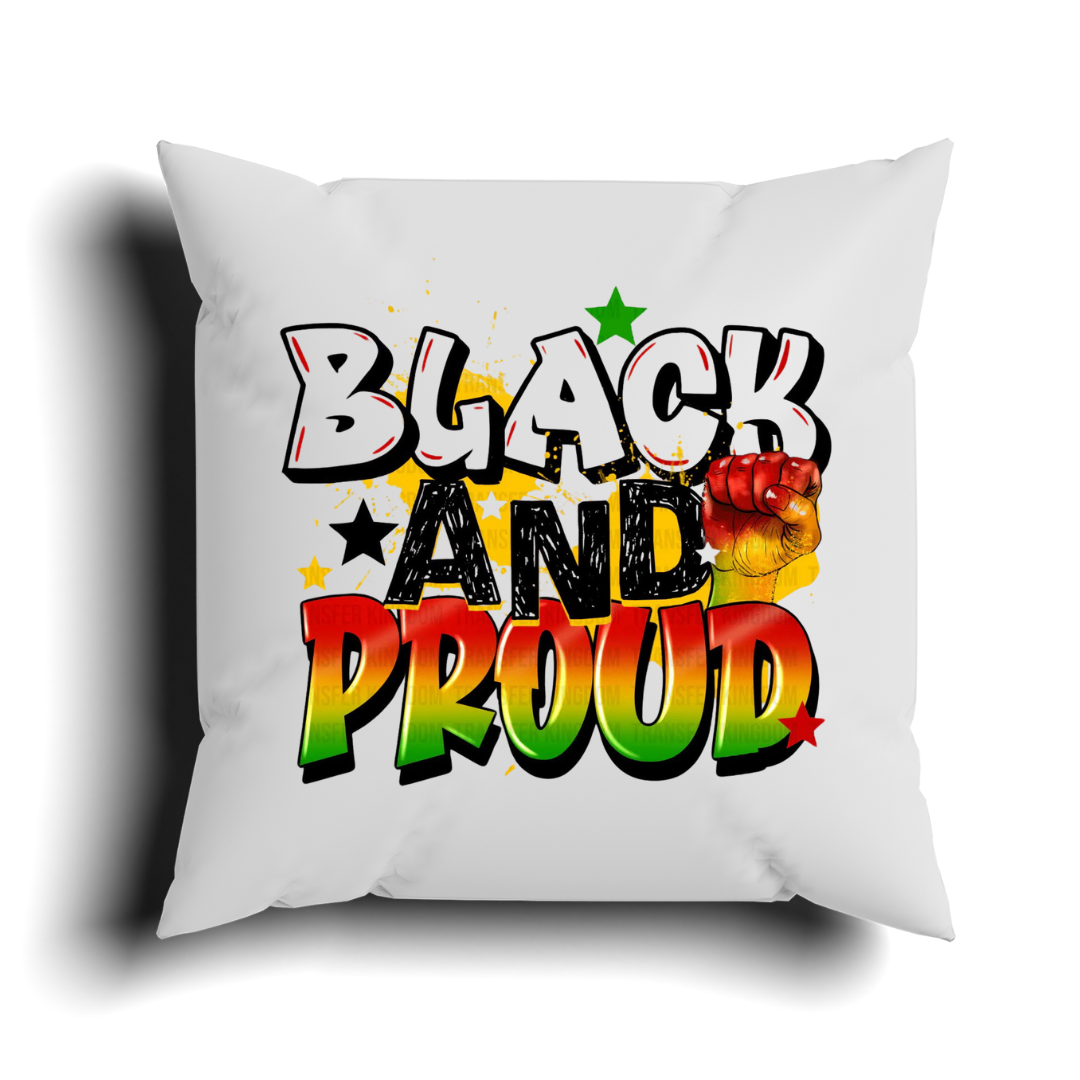 Black & Proud Pillow