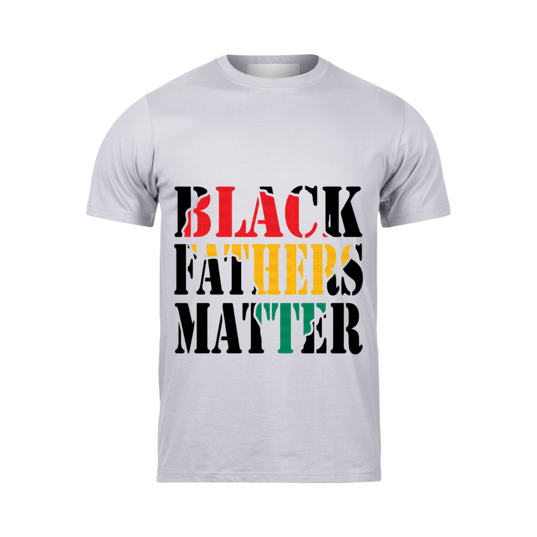 Black Father's Matter Men Tee